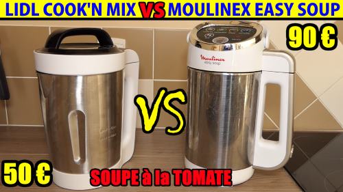 lidl-blender-chauffant-cook-n-mix-vs-moulinex-easy-soup-comparatif-soupiere-soupe-tomate-recette