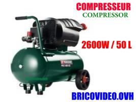 compresseur 400 L