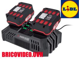 Double chargeur rapide 20v