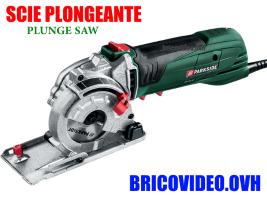 scie circulaire plongeante 500w