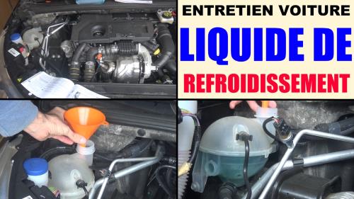 Entretien voiture : le liquide de refroidissement