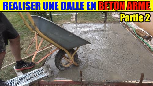 faire une dalle en béton armé