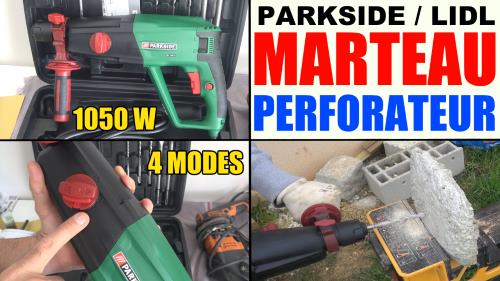 marteau-perforateur-burineur-parkside-pbh-1050-lidl-hammer-drill-test-avis-prix-notice-caracteristiques-forum